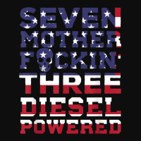 Seven Mother Fuckin' Three Diesel Powered Crop Top | Artistshot