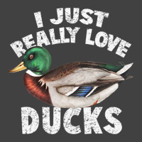 I Just Really Love Ducks Cute Mallard Duck Vintage T-shirt | Artistshot