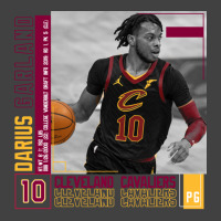 Darius Garland Basketball Edit Poster Cavs Vintage T-shirt | Artistshot