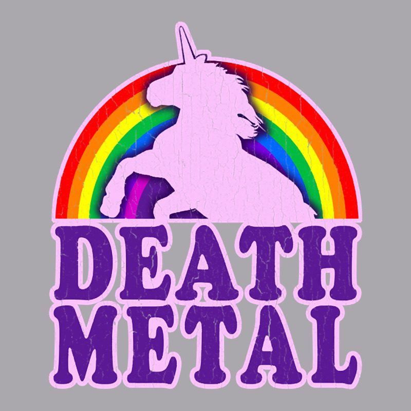 Funny Death Metal Unicorn Rainbow Youth 3/4 Sleeve | Artistshot