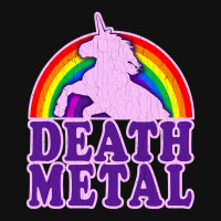 Funny Death Metal Unicorn Rainbow Baby Beanies | Artistshot