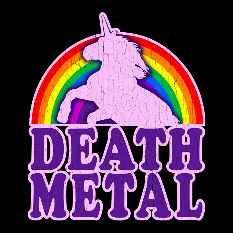 Funny Death Metal Unicorn Rainbow Toddler 3/4 Sleeve Tee | Artistshot