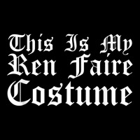 This Is My Ren Faire Costume Renaissance Halloween Cropped Hoodie | Artistshot