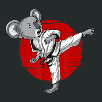 Koala Bear Karate Ninja Jiujitsu Taekwondo Women's Triblend Scoop T-shirt | Artistshot