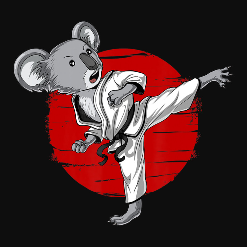 Koala Bear Karate Ninja Jiujitsu Taekwondo Crop Top by femalesbaubles | Artistshot