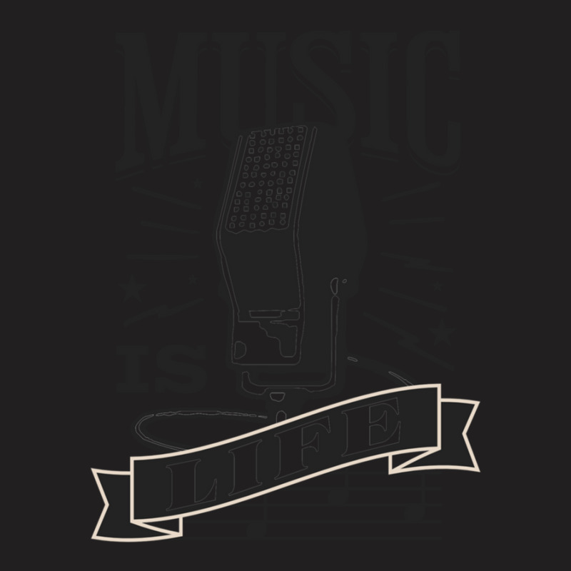 Music Is Live T-shirt | Artistshot