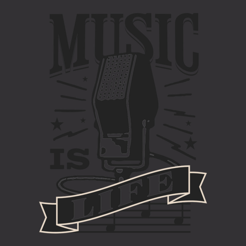 Music Is Live Vintage Hoodie | Artistshot