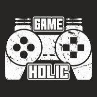 Game Holic Controller Do Not Disturb Ladies Fitted T-shirt | Artistshot