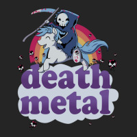 Death Metal' - The Grim Reaper Riding A Unicorn In Front Of A Rainbow  Unisex Hoodie | Artistshot