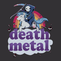 Death Metal' - The Grim Reaper Riding A Unicorn In Front Of A Rainbow  Vintage Hoodie | Artistshot