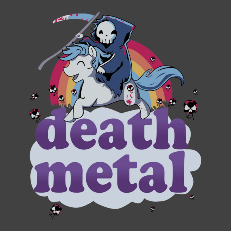 Death Metal' - The Grim Reaper Riding A Unicorn In Front Of A Rainbow  Vintage T-shirt | Artistshot