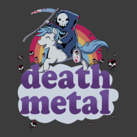 Death Metal' - The Grim Reaper Riding A Unicorn In Front Of A Rainbow  Men's Polo Shirt | Artistshot