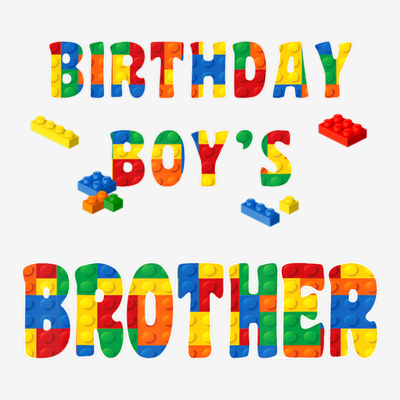 Building Block Brother Of The Birthday Boy Colorful Travel Mug | Artistshot