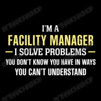 Facility Manager I Solve Problems Funny Gift Youth Sweatshirt | Artistshot