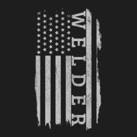 Welder American Flag Usa Vintage Patriotic Welding Classic T-shirt | Artistshot