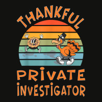 Private Investigator Job Funny Thanksgiving T Shirt Scorecard Crop Tee | Artistshot