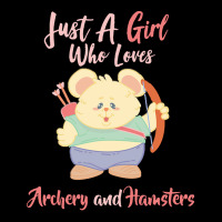 Just A Girl Who Love T  Shirt Just A Girl Who Loves Archery And Hamste Youth Hoodie | Artistshot