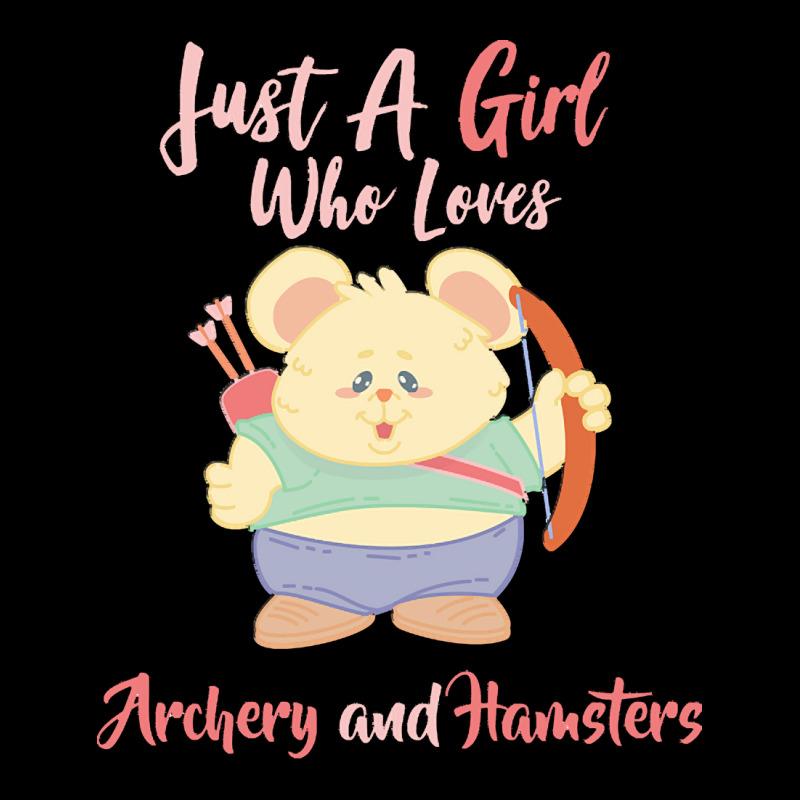 Just A Girl Who Love T  Shirt Just A Girl Who Loves Archery And Hamste Long Sleeve Baby Bodysuit by dovie97587 | Artistshot