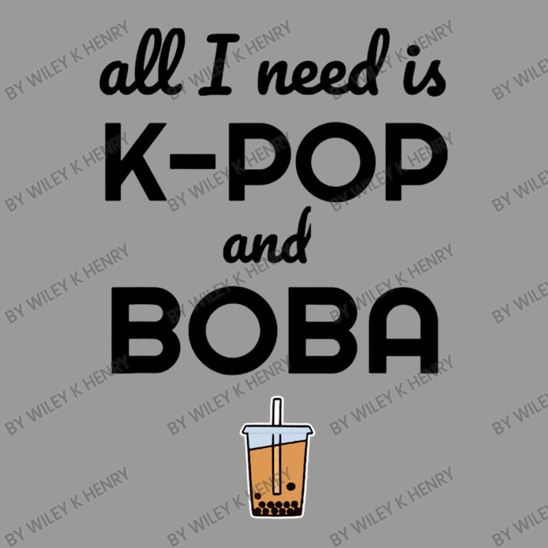 All I Need Is K Pop And Boba Bubble Tea Funny Graphic T-shirt | Artistshot