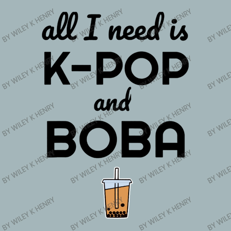 All I Need Is K Pop And Boba Bubble Tea Funny Unisex Sherpa-lined Denim Jacket | Artistshot