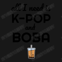 All I Need Is K Pop And Boba Bubble Tea Funny Flannel Shirt | Artistshot