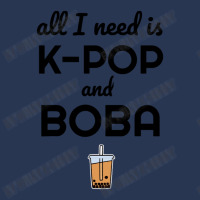 All I Need Is K Pop And Boba Bubble Tea Funny Men Denim Jacket | Artistshot