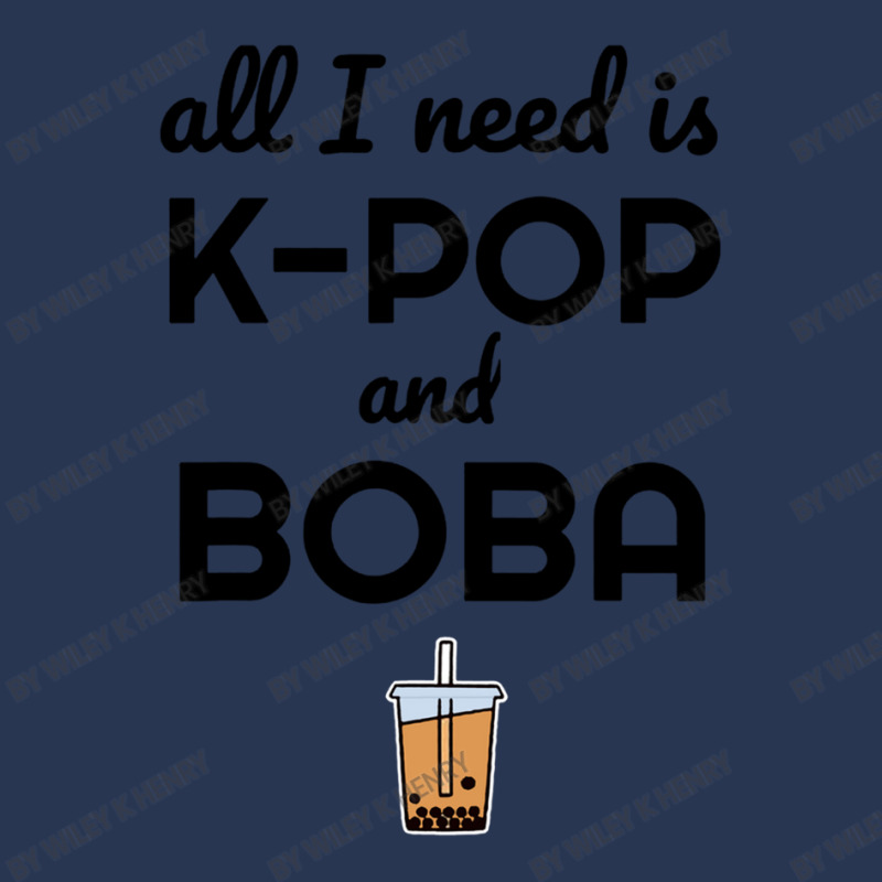 All I Need Is K Pop And Boba Bubble Tea Funny Men Denim Jacket | Artistshot