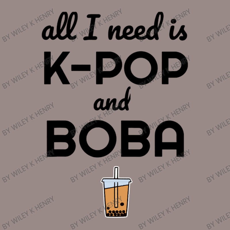 All I Need Is K Pop And Boba Bubble Tea Funny Vintage T-shirt | Artistshot