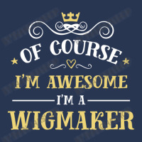 Of Course I'm Awesome I'm A Wigmaker Men Denim Jacket | Artistshot