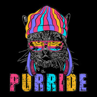 Purride Cat Wearing Pride Glasses Is Feline The Purride Pocket T-shirt | Artistshot