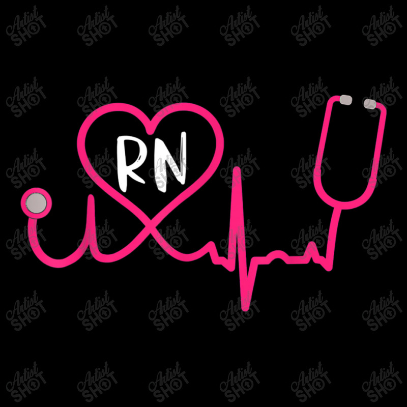 Registered Nurse Rn Ekg Stethoscope Heart Heartbeat Adjustable Cap | Artistshot