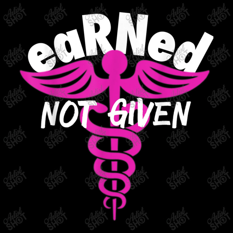 Registered Nurse Earned Not Given Rn Cropped Hoodie | Artistshot