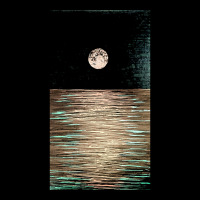 Ocean T  Shirt Moonlit Sea T  Shirt Pocket T-shirt | Artistshot