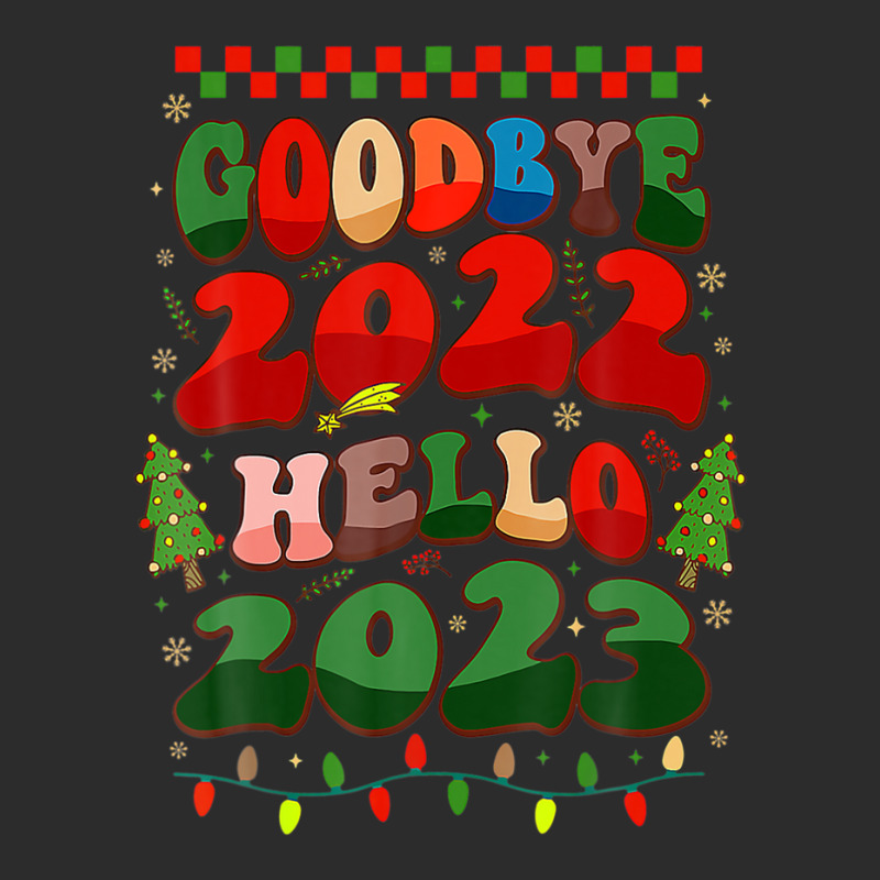 Goodbye 2022 Hello 2023 Happy New Year Christmas Xmas Groovy Exclusive T-shirt | Artistshot