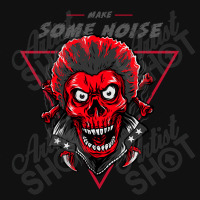 Skeleton Make Some Noise Shield S Patch | Artistshot