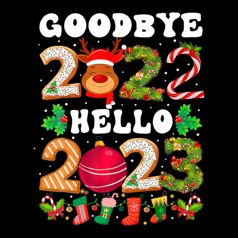 Goodbye 2022 Hello 2023 Happy New Year Christmas Funny Graphic T-shirt | Artistshot