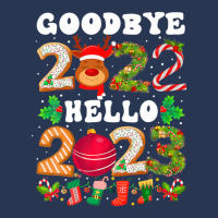 Goodbye 2022 Hello 2023 Happy New Year Christmas Funny Men Denim Jacket | Artistshot