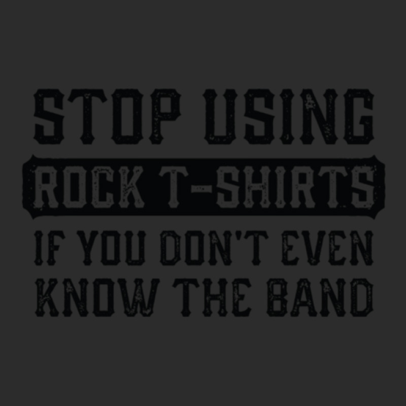 Stop Using Rock 1 Exclusive T-shirt | Artistshot