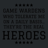 Game Wardens Who Tolerate Me On A Daily Basis Sarcastic Graphic Novelt Crewneck Sweatshirt | Artistshot