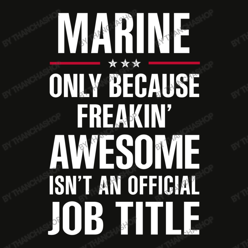 Gift For Freakin' Awesome Marine Scorecard Crop Tee by thanchashop | Artistshot