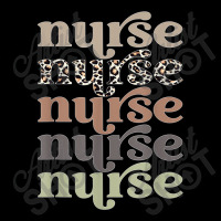 Retro Leopard Nurse Life Registered Nurse Tee Nurse's Day Cropped Hoodie | Artistshot