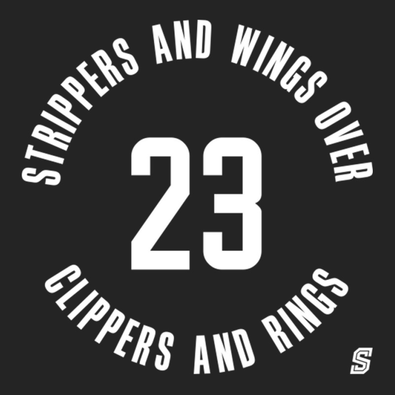 Strippers And Wings Over Clippers And Rings Friend 3/4 Sleeve Shirt by MelindaBouwman | Artistshot