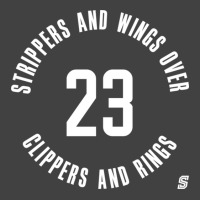 Strippers And Wings Over Clippers And Rings Friend Vintage T-shirt | Artistshot