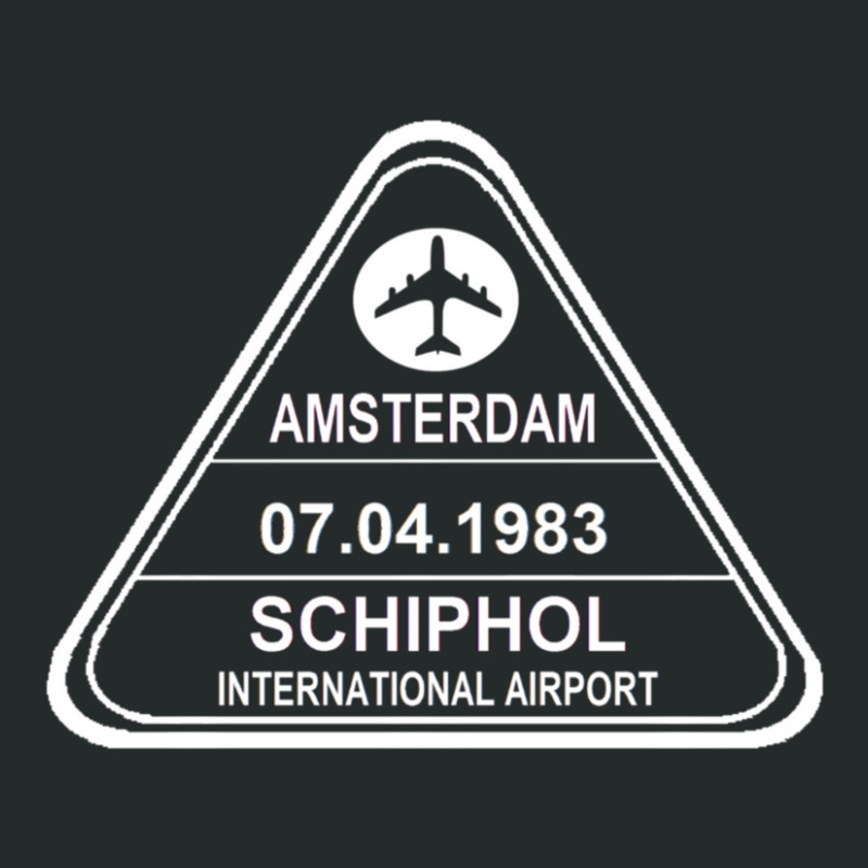 Passport Stamp Amsterdam 4 Women's Triblend Scoop T-shirt by behindcedar22 | Artistshot