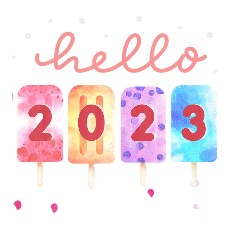 Goodbye 2022 Hello 2023 Happy New Year Funny Popsicle Xmas Men's T-shirt Pajama Set | Artistshot