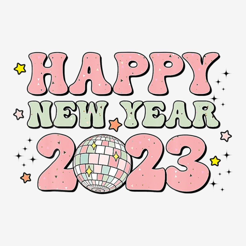 Happy New Year 2023 Groovy Disco Family Christmas Pajamas Graphic T-shirt | Artistshot