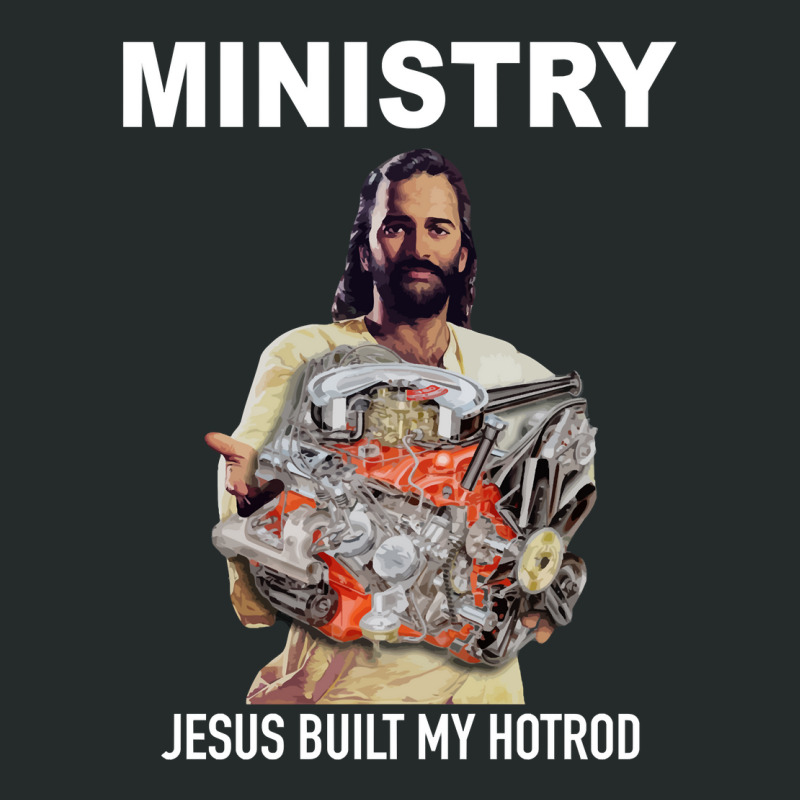 Jesus Built My Hotrod Women's Triblend Scoop T-shirt by JohnDavidMay | Artistshot