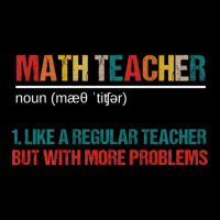 Math Teacher Like A Regular Teacher But With More Problems Men's Long Sleeve Pajama Set | Artistshot