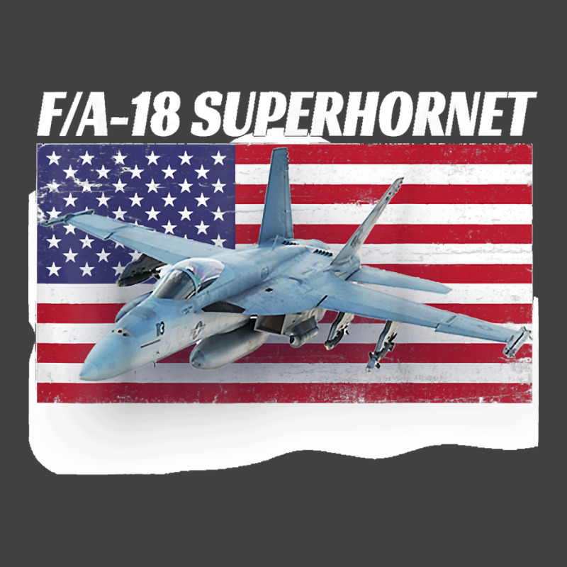 Patriotic American Naval Fa 18 Superhornet Tee In Action Vintage T-Shirt by MICHAELSCOTTREXEL | Artistshot