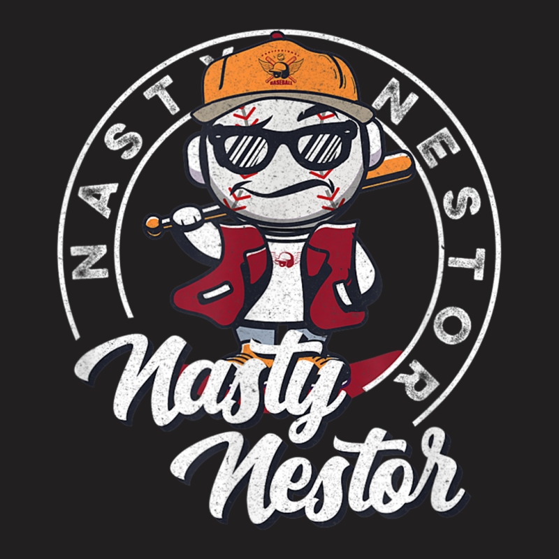 Vintage Baseball, Catcher Pitcher Batter Boys, Nasty Nestor T-shirt | Artistshot